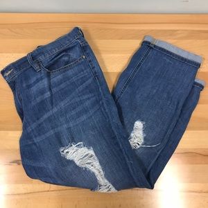 a.n.a. Skinny Boyfriend Crop Size 16 Jeans